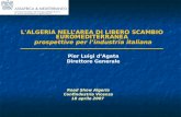 L'ALGERIA NELL’AREA DI LIBERO SCAMBIO EUROMEDITERRANEA prospettive per l’industria italiana