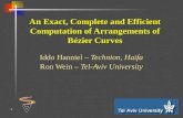 An Exact, Complete and Efficient Computation of Arrangements of Bézier Curves