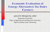 Economic Evaluation of Energy Alternatives for Dairy Farmers