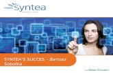 SYNTEA’S SUCCES  – Bartosz Sobotka