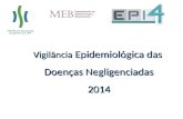 Vigilância  Epidemiológica das  Doenças Negligenciadas 2014