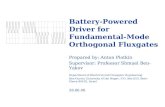 Battery-Powered Driver for Fundamental-Mode Orthogonal Fluxgates