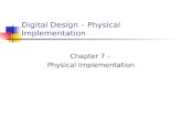 Digital Design – Physical Implementation