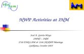 NWP Activities at INM