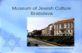 Museum of Jewish Culture Bratislava