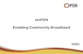 emPSN Enabling Community Broadband