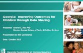 Georgia:  Improving Outcomes for Children through Data Sharing