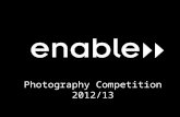 Photography Competition 2012/13
