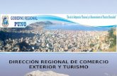 DIRECCIÓN REGIONAL DE COMERCIO EXTERIOR Y TURISMO