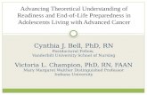 Cynthia J. Bell, PhD,  RN Postdoctoral Fellow,  Vanderbilt University School of Nursing