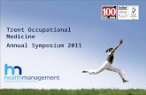 Trent Occupational Medicine Annual Symposium 2011