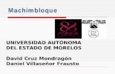 UNIVERSIDAD AUTÓNOMA DEL ESTADO DE MORELOS David Cruz Mondragón Daniel Villaseñor Frausto