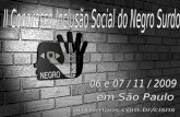 II Congresso Inclusão Social do Negro Surdo