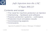 Safe Injection into the LHC V.Kain AB/CO