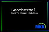 Geothermal Earth’s Energy Solution