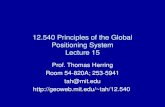 12.540 Principles of the Global Positioning System Lecture 15