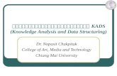 การสร้างแบบจำลองความรู้  KADS  (Knowledge Analysis and Data Structuring)