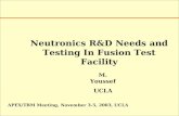 Neutronics R&D Needs and Testing In Fusion Test Facility