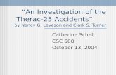 “An Investigation of the Therac-25 Accidents”       by Nancy G. Leveson and Clark S. Turner