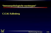 “Immuunpathologische reactietypen” C.G.M. Kallenberg