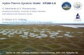 Hydro-Thermo Dynamic Model:   HTDM-1.0