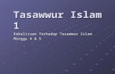 Tasawwur Islam 1