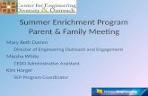 Summer Enrichment Program Parent & Family Meeting