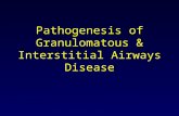 Pathogenesis of Granulomatous & Interstitial Airways Disease