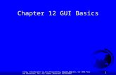 Chapter 12 GUI Basics