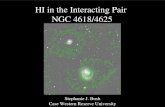 HI in the Interacting Pair  NGC 4618/4625
