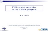 FNS related activities in the ARIES program