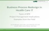 Business Process Redesign in Health Care IT