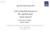 CAT of AGATA detectors & The AGATA triple  cluster detector