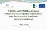 Hajdu István Bükk-Térségi  LEADER Egyesület