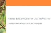 Adobe Dreamweaver CS3 Revealed