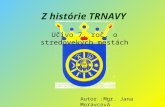 Z histórie TRNAVY