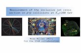 Measurement of the inclusive jet cross section in  p+p  collisions at  E CM =200 GeV
