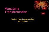 Managing Transformation