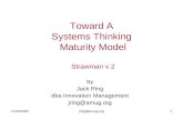 Toward A  Systems Thinking  Maturity Model Strawman v.2