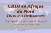 CRDI en Afrique du Nord TIC pour le développement