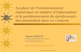 Vincent LIQUETE IUFM d’Aquitaine-EA 487 Scico  Université de Bordeaux 2