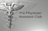 Pre-Physician Assistant Club