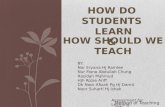 HOW DO STUDENTS  LEARN &