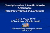 Obesity in Asian & Pacific Islander Americans: Research Priorities and Directions