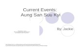 Current Events:  Aung San Suu Kyi