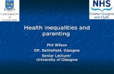 Health inequalities and parenting