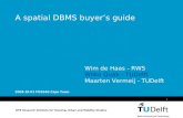 A spatial DBMS buyer’s guide