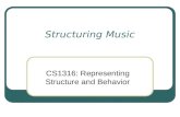 Structuring Music