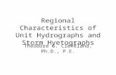 Regional Characteristics of Unit Hydrographs and Storm Hyetographs