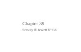 Chapter 39 Serway & Jewett 6 th  Ed.
